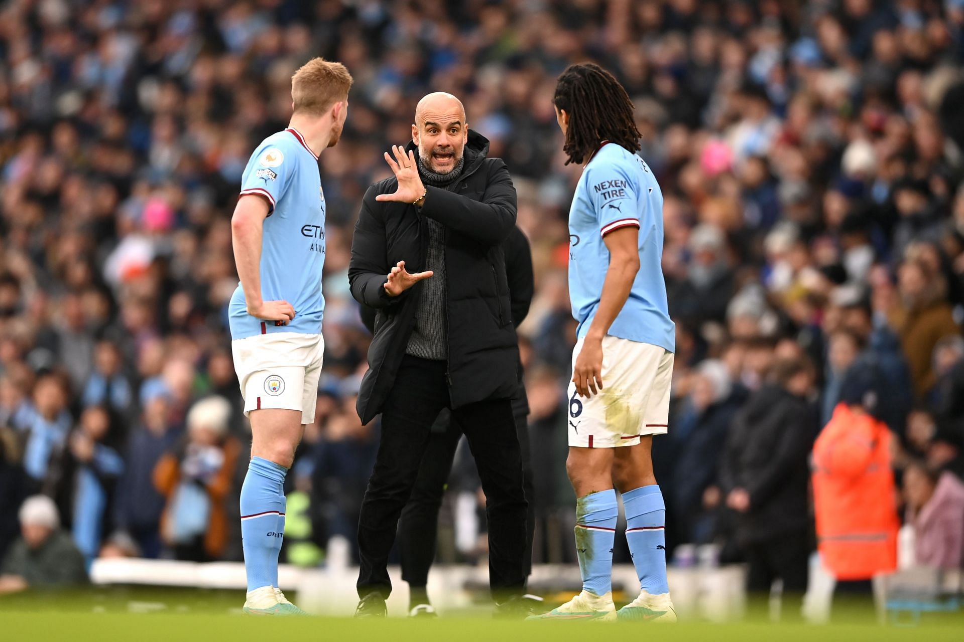 Pep Guardiola on the importance of Wednesday's encounter with Arsenal.